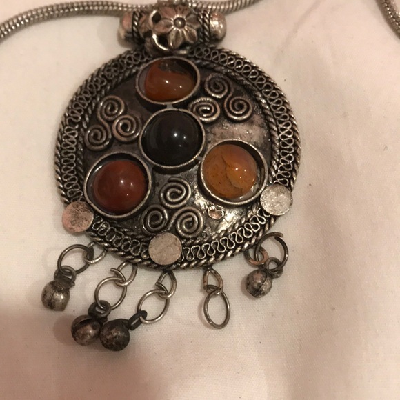 Rustic Necklace and Earrings - Picture 2 of 4